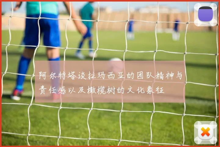 阿尔特塔谈拉玛西亚的团队精神与责任感以及橄榄树的文化象征